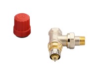 Danfoss Thermostatventil RA-N Messing vernickelt Eck DN10 / 3/8 Danfoss Thermostatventil RA-N Messing vernickelt Eck DN10 / 3/8