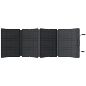 Pannello solare EcoFlow 110W, pieghevole con uscita MC4. Ideale per power station e campeggio.