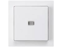 Hager Druckschalter Kallysto Duroplast Weiss beleuchtet Schema 3