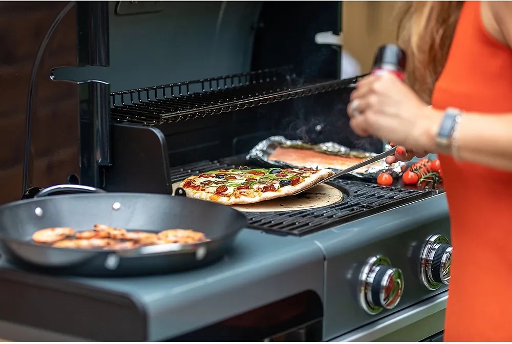Pietra Per Pizza Campingaz Modular - In Acciaio, Per Griglie E BBQ - Foto 8