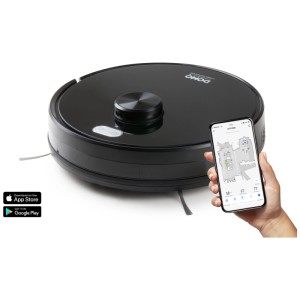 Domo Robot Aspirateur DO7298S Noir