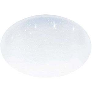 Plafoniera LED bianca Eglo Pogliola-S con effetto cielo stellato, 36W.