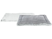 Trixie Hunde- und Katzen-Liegematte Harvey 120 x 80 cm Weiss-Schwarz Grau