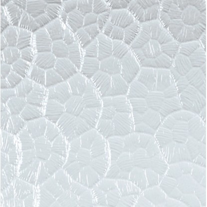 Polystyrolplatte Wabe Transparent 100 x 100 cm / Stärke 2,5 mm