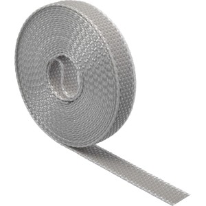 Sangle de volet roulant Schellenberg Mini, 14 mm de large, 4,5 m de long, Gris, sur rouleau
