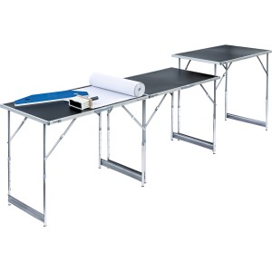 Tavolo multifunzione LUX MZT-100/60-3 Profi, 3 pezzi, allestito come tavolo da parati.