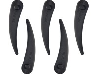 LUX-TOOLS Ersatzmesser T 082 für Bosch Akkutrimmer 5 Stk.