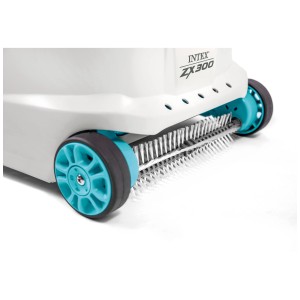 Robot de piscine Intex Auto-Pool Cleaner Deluxe ZX300 avec brosses et roues.