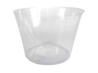 Doublure de pot Lucas Transparent Ø 11 cm / hauteur 8 cm