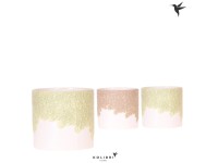 Portavaso in ceramica Bloom Sabbia Mix assortito Ø 12 x 13 cm / 1 pz.