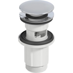 Kit de soupape Prevex Pop-Up 1 1/4 en acier inoxydable pour lavabos.