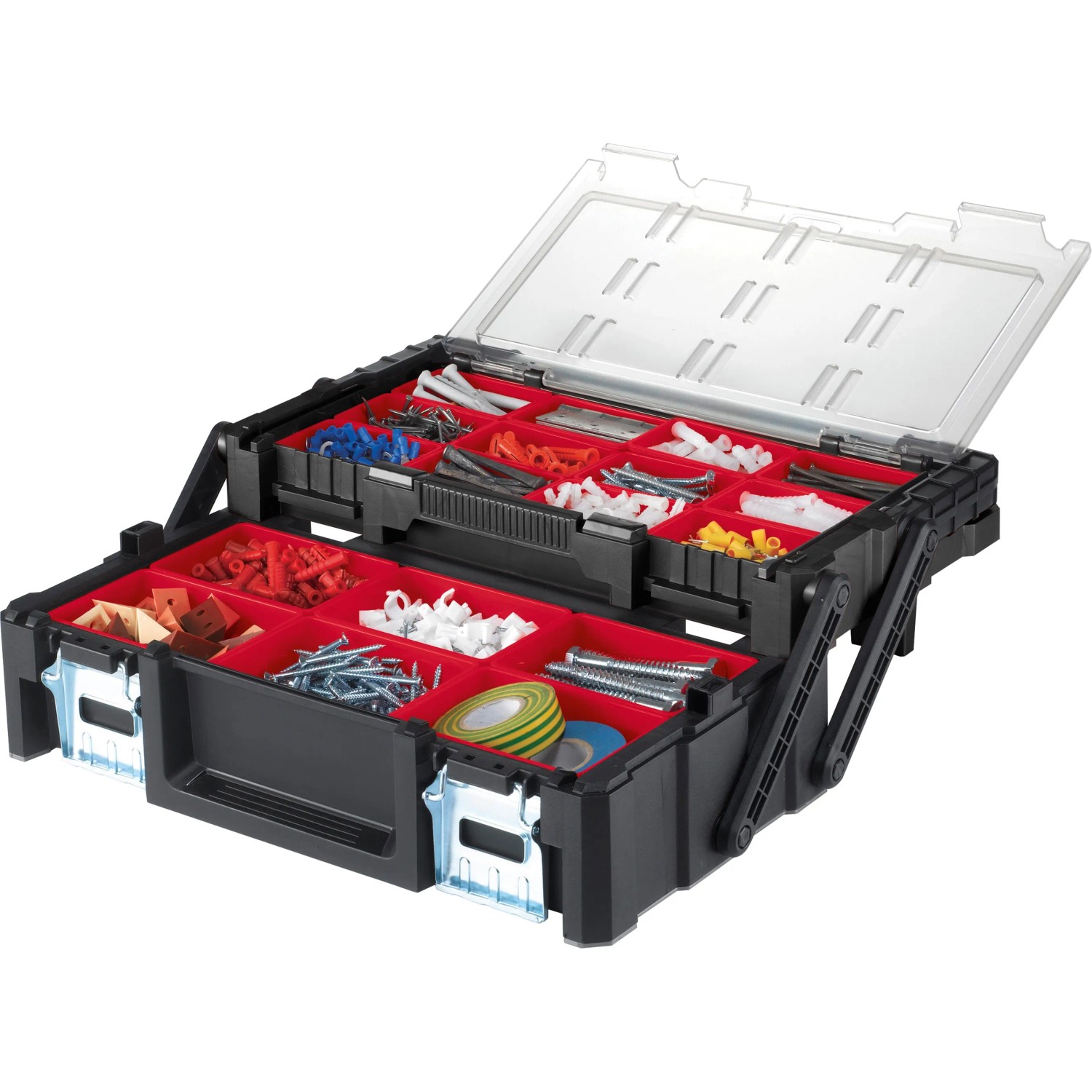 Boîte à Outils Keter 237785 - Large 31 Cm, Hauteur 57 Cm, Plastique Résistant