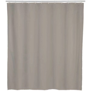 Tenda doccia Wenko Allstar Zen color tortora, 120x200 cm, in PEVA.