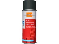 OBI Laque colorée spray Anthracite satiné 400 ml