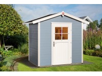 Weka Gartenhaus 223 Grau Gr. 1