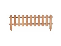 Mini-Staketenzaun Lärche Natur (HxB) 30 / 45 x 120 cm