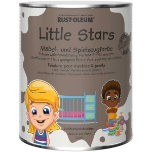 Barattolo di vernice per mobili e giocattoli Little Stars, colore Pan di zenzero, finitura opaca.