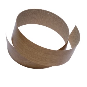 Bordo per mobili Praktikus in rovere, larghezza 40 mm, per piani di lavoro.