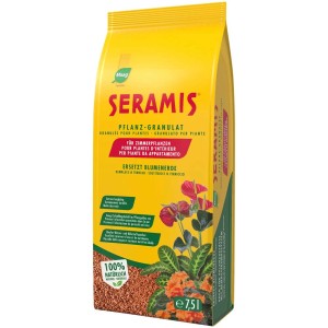 Sacco giallo di granuli per piante da interno Seramis 7.5 l per piante da appartamento.