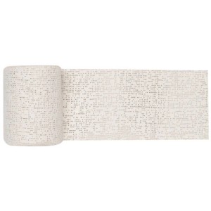 Bande plâtrée de modelage, 3 m x 8 cm, enroulée, pour travaux de modelage créatifs.