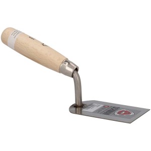 Spatule à plâtre Schwan, largeur de lame 60 mm, avec manche en bois. Idéale pour lisser plâtre et enduit.