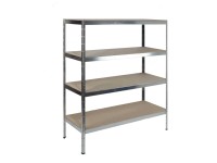 Étagère Lourde Relaxdays 180x100x60 Cm - 5 Niveaux MDF, Capacité 1250 Kg, Pour Cave Et Garage