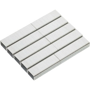 Graffette a filo fine LUX, 11,4 mm x 8 mm, Comfort, 6650 pezzi, per cucitrici, zincate.