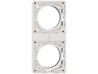 Feller Unterputz-Befestigungsrahmen Nevo waagrecht / senkrecht IP20 Gr. 2 x 1