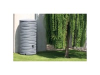 Arves Regenwassertonne Freze Hahn Silber 410 l