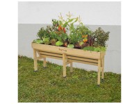 VegTrug Pflanztrog Wall Hugger Medium Natur 183 x 46 x 80 cm VegTrug Pflanztrog Wall Hugger Medium Natur 183 x 46 x 80 cm