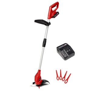 Einhell Tagliabordi a batteria GC-CT 18/24 Li con batteria, caricabatterie e lame in plastica.