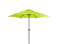 Derby Kurbel-Marktschirm Derby Basic Lift Neo Apfelgrün Ø 286 cm