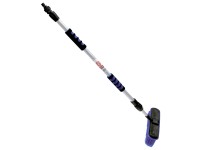 Waschbürste Teleskop Alu 26,5 x 8 x 95 - 160 cm