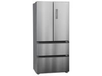 Trisa Kühl-Gefrierschrank-Kombination Food Center Edelstahl 516 l