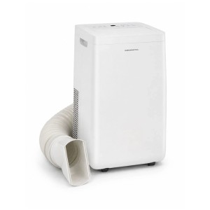 Condizionatore mobile Kibernetik Deluxe bianco con tubo. 3-in-1: raffredda, deumidifica, ventila ambienti fino a 25 m².