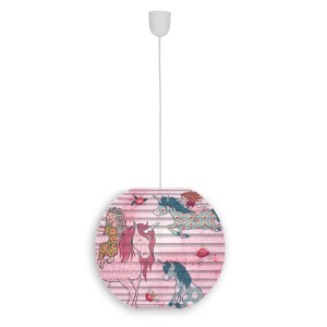 Näve Japanballon Kid Ballon Licorne, Ø 40cm, suspension pour chambre d'enfant avec motif licorne.