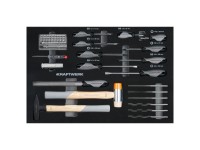 Kraftwerk Schraubendreher/Schlagwerkzeug-Set 49-tlg.