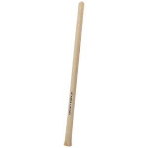 Crafttools Schlegelstiel, 90 cm, aus Eschenholz, unlackiert.