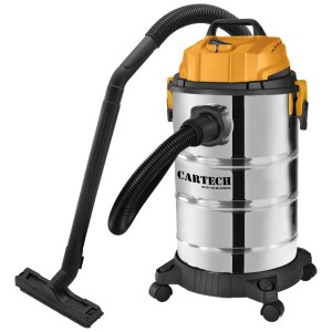 CarTech Aspirateur eau et poussière NTS30L/Inox 30 l