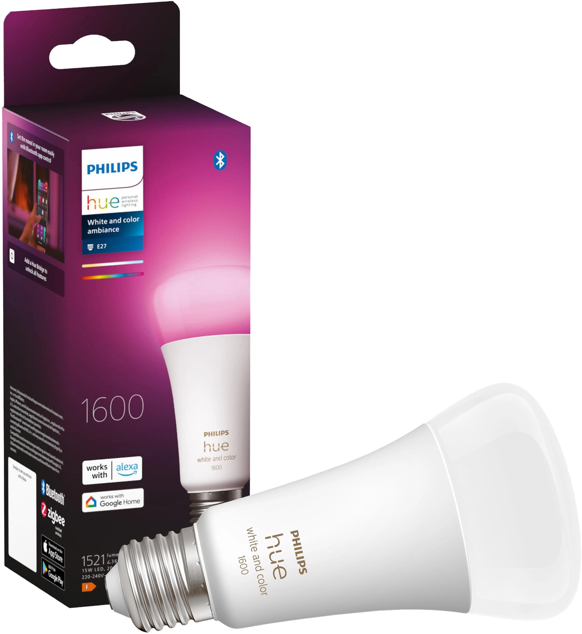 Philips Hue White and Color Ambiance Ampoule LED E27 / 13,5 W
