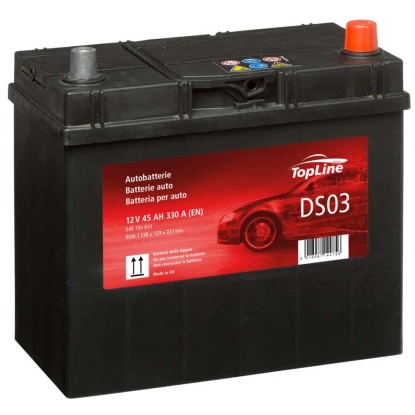 TopLine Starter-Batterie DS03 / B24L / 12 V / 45 Ah