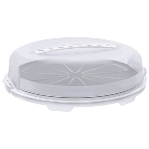 Contenitore per torte Rotho Fresh bianco per conservare e trasportare torte.