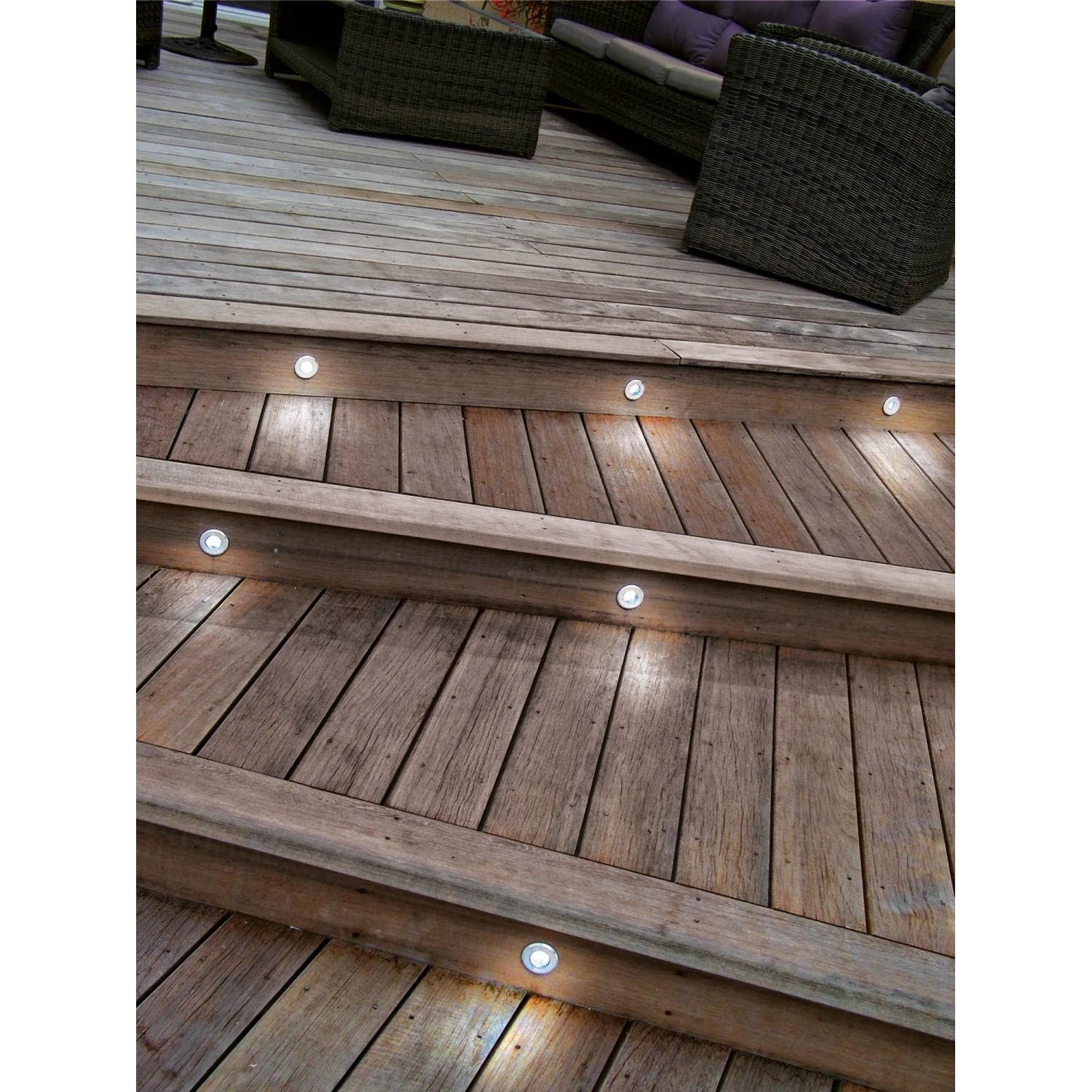 Lot De 6 Spots LED Encastrables Easy Connect - 45mm, Blanc Chaud 3000K, 230V