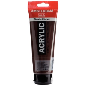 Tube Amsterdam Acrylfarbe Standard Series Umbra Gebrannt, 250 ml.
