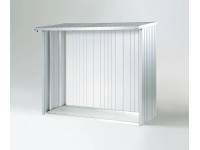 Biohort Rückwand für WoodStock 150 Dunkelgrau-Metallic