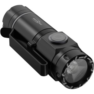 Lampe de poche rechargeable Ansmann Mini-Torch 1000 noire, 1000 lm, avec clip et boîtier en aluminium.