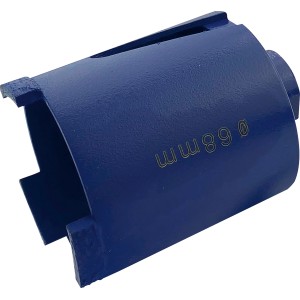 Carotatrice diamantata blu LUX Hard Ø 68 mm per materiali duri come pietra e cemento.