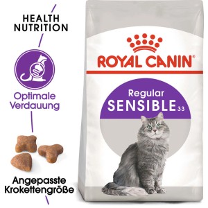 Royal Canin Sensible cibo secco per gatti sensibili, confezione da 400g.