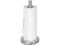 Wenko Küchenrollenhalter Clayton Edelstahl Ø 15 cm / Höhe 33 cm