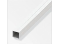 Quadratrohr PVC Weiss 23,5 x 2,5 m